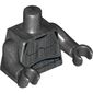 Torso Armor, Black Detailing without Shoulder Belts Print (Shadow Stormtrooper), Pearl Titanium Arms, Black Hands