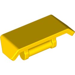 LEGO part 98834 SPOILER W. SHAFT Ø 3.2 in Bright Yellow/ Yellow