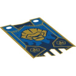 Flag 5 x 8.5 with Lion Tribe Print