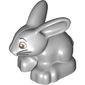 Duplo Animal Rabbit with Whiskers and Pink Nose Print