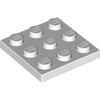 White Plate 3 x 3