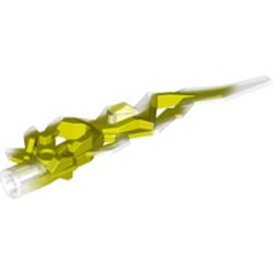 LEGO PART 11302pat0004 Large Figure Weapon Accessory, Flame / Lightning Bolt  with Axle Hole with Marbled Trans-Clear Pattern | Rebrickable - Build with  LEGO