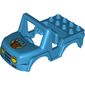 Duplo Off Road Vehicle Top - Headlights on Front and Deer Print on Hood/Bonnet