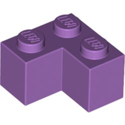 LEGO part BRICK CORNER 1X2X2 in Medium Lavender