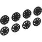 Wheel Covers 4 x Seven Spoke Y Shape and 4 x Ten Spoke T Shape - for Wheel 18976