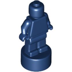 LEGO part MINI FIGURE TROPHY in Earth Blue/ Dark Blue