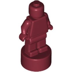 LEGO part MINI FIGURE TROPHY in Dark Red (6107894|90398)