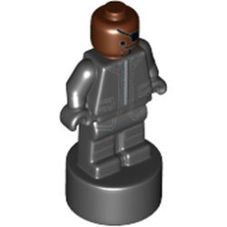 Minifig Trophy Statuette, Nick Fury Print