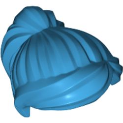 LEGO part MINI WIG NO. 5 in Dark Azure