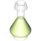 Equipment Bottle / Erlenmeyer Flask with Lime Fluid Pattern