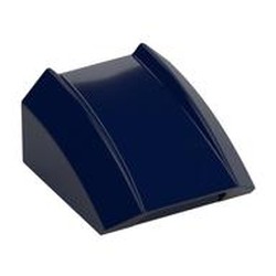 LEGO part  FRONT, 2X2, SPORT in Earth Blue/ Dark Blue