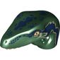 Animal Body Part, Dinosaur, Raptor Head with Tan Teeth and Tan and Dark Blue Marks Print