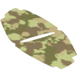 Neckwear Poncho, Wide Hole with Camouflage Print