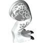 Animal Body Part, Dinosaur, Indominus Rex Leg, Right, with Pin, Light Bluish Gray Scales Print