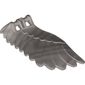 Creature Body Part, Wing 4 x 7 Left with Feathers and Handles for Clips