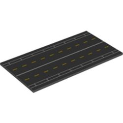 Tile 8 x 16 with Bottom Tubes with Runway Print
