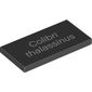 Tile 2 x 4 with White 'Colibri thalassinus' Print