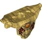 Minifig Neckwear Armour Breastplate with Shoulder Pads and Chima Laval Print
