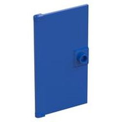 LEGO part 35291 GLASS DOOR FÜR FRAME 1X4X6 in Bright Blue/ Blue