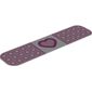 Duplo Bandage / Band Aid 3 x 13 with Round Ends and Pink Heart Print