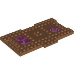 Plate Special 9 x 16 x 2/3 with 1 x 4 Recessed with Floor Mats Print