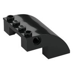 Slope Curved 4 x 4 x 2 with Holes