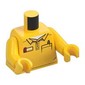Torso Shirt, Pocket, Pen / LEGO Logo on the Back Print, Yellow Arms and Hands