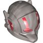 Helmet with Headphones and Trans-Red Visor Pattern (Ant-man)