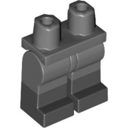 LEGO part 21019 MINI LOWER PART NO. 2 199/26 in Dark Stone Grey / Dark Bluish Gray