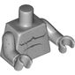 Torso Bare Chest with Dark Bluish Gray Spots Print, Light Bluish Gray Arms and Hands
