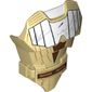 Large Figure Torso Cover with Raised Belt and Jedi Robe and Armor Print (Obi-Wan Kenobi)