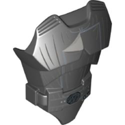 Large Figure Torso Cover with Raised Belt and Jedi Robe Print (Jedi Luke)
