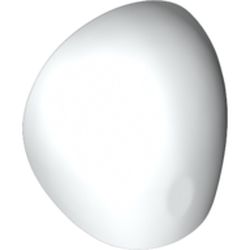 Large Figure Shoulder Cover, Armor, Round, Smooth [Plain]