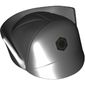 Hat, Cap, First Order Officer with Silver First Order Insignia Print (General Hux)