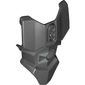 Large Figure Torso Cover, Armour with 2 Chest Holes and Ball Joint Socket with Large Belt Buckle Print (Darth Vader)