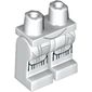 Hips and White Legs with Dark Blue Stone Cracks Print