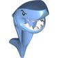 Mask Shark Head with Tail and Fin with Eyes and White Teeth Print