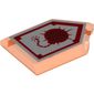 Tile Special 2 x 3 Pentagonal with Nexo Power Shield Print - Bomb Blast