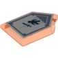 Tile Special 2 x 3 Pentagonal with Nexo Power Shield Print - Tractor Beam