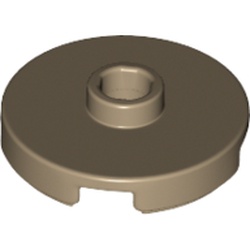 Plate Special Round 2 x 2 with Center Stud (Jumper Plate)