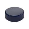 Dark Blue Tile Round 1 x 1