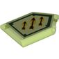 Tile Special 2 x 3 Pentagonal with Nexo Power Shield Print - 3 Arrows