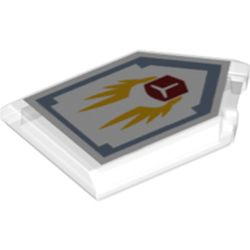 Tile Special 2 x 3 Pentagonal with Nexo Power Shield Print - Take Off