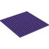 91405 PLATE 16X16 in Medium Lilac/ Dark Purple
