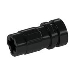 Large Figure Weapon Lightsaber Hilt Half 2L with Axle Hole