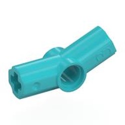 LEGO part  ANGLE ELEMENT, 157,5 DEGR. [3] in Medium Azure