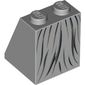 Slope 65° 2 x 2 x 2 with Bottom Tube and Dress with Gray and Black Fabric Lines print