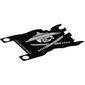 Flag 7 x 5 with White Pirate Skull Print