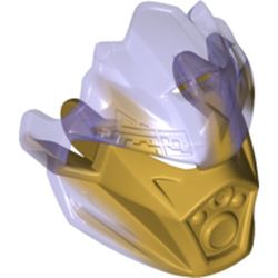 Large Figure Mask of Earth (Unity) with Marbled Trans-Purple Pattern