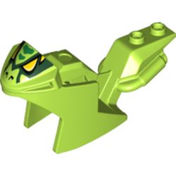 Fairing, Motorcycle, Racing (Sport) Bike, with Snake Face Print